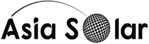 asia solar logo black